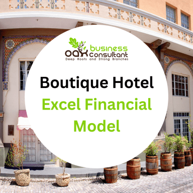 Boutique Hotel Financial Model Excel Template