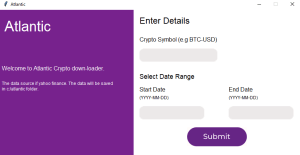 Atlantic - Crypto Data Downloader