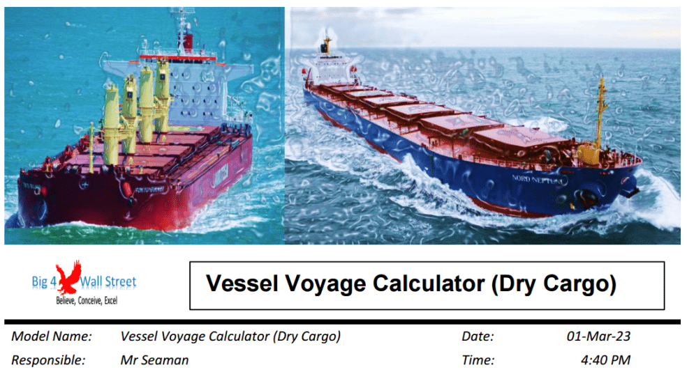 vessel voyage calculation