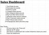 Interactive Sales Dashboard (excel)