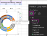 Colorful Pie Charts in Excel