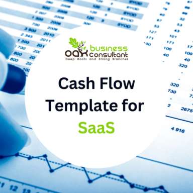 Cash Flow Template for SaaS