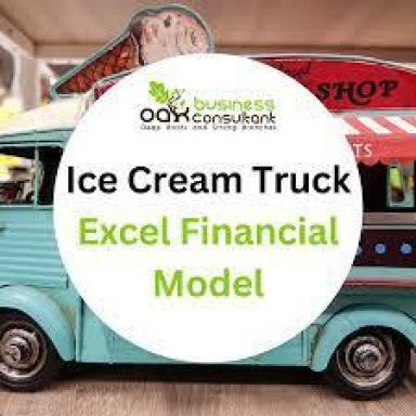 Ice Cream Truck Financial Model Excel Template