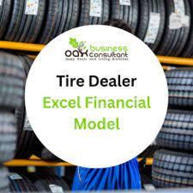 Tire Dealer Financial Model Excel Template