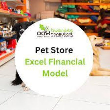 Pet Store Excel Financial Model