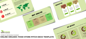 Online Organic Food Pitch Deck