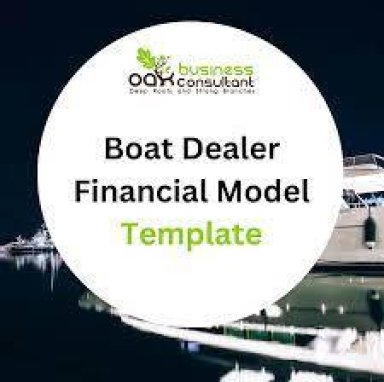 Boat Dealer Financial Model Template