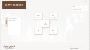 Leave Tracker Power BI Template