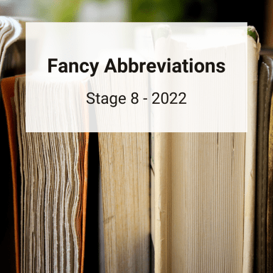 Stage 8 (2022)