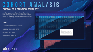 Customer Retention Analytics (Cohort) template