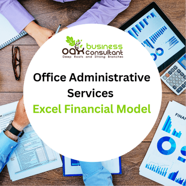 Office Administrative Services Excel Financial Model