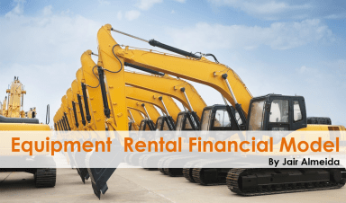 Equipment Rental Business Financial Model - Google Sheet