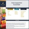 Foreign Languages School – 5 Year Financial Model