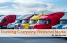 Trucking Company Financial Model - Excel File