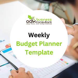 Weekly Budget Planner Template