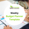 Weekly Budget Planner Template