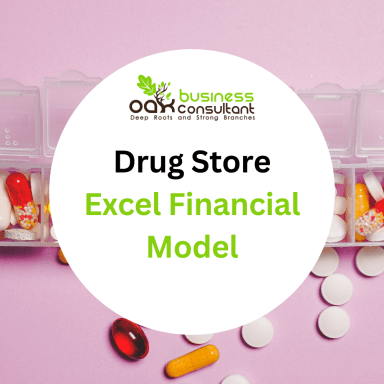 Drug Store Excel Financial Model
