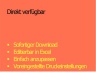 Schedule of liabilities | Bankenspiegel | Übersicht aller Verbindlichkeiten | Excel Template in GER