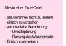 Revenue planning for a restaurant/ bistro | Umsatzplanung für ein Restaurant/ Bistro | Excel template in GER