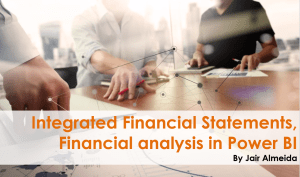 Integrated Financial Statements, Financial analysis in Power BI