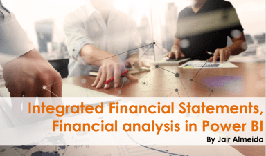 Integrated Financial Statements, Financial analysis in Power BI