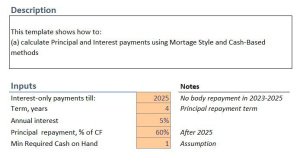 Debt Calculation Template