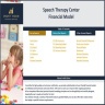 Speech Therapy Center – 5 Year Financial Model