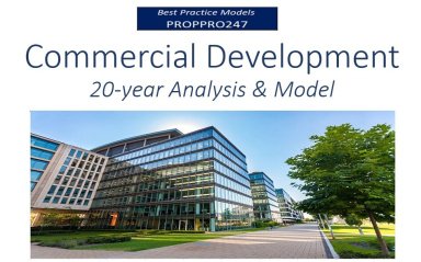 Commercial Real Estate Development Model and Valuation Analysis