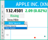 Momentum – Rate of Change Indicators – Technical Analysis - Stock Market Excel Template