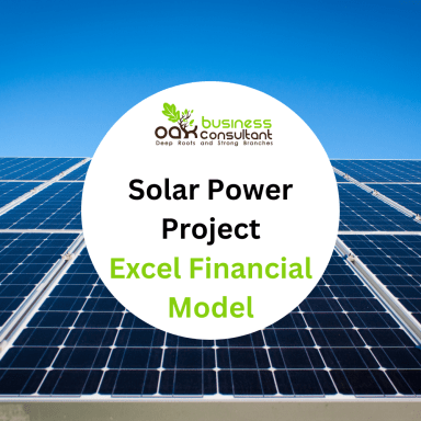 Solar Power Project Excel Financial Model