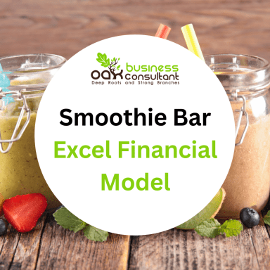 Smoothie Bar Excel Financial Model