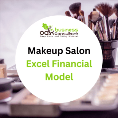 Makeup Salon Excel Financial Model Template