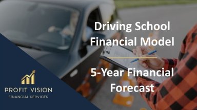 Driving School – 5 Year Financial Model