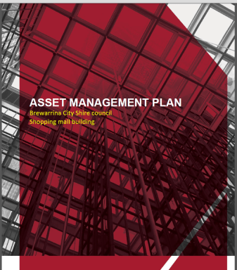 Asset Management Plan Sample along with Data and Editable File
