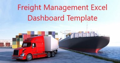 Freight Management Excel Dashboard Template