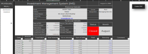 Investor Management System (IMS) Version 1.01