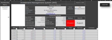 Investor Management System (IMS) Version 1.01