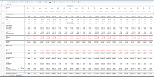 Marketplace Financial Template