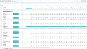 E-Commerce Financial Template
