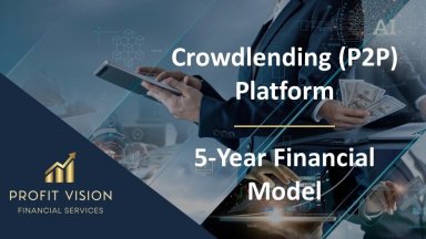Crowdlending (P2P) Platform - 5 Year Financial Model