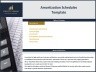 Amortization Schedules Template (Loans, Mortgages, LC, Bonds, Leases)