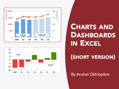 Charts and Dashboards in Excel (short version)