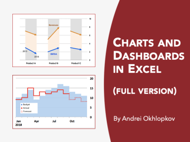 Charts and Dashboards in Excel (full version)