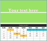 2024 Calendar Template with 24 Designs - Excel Spreadsheet