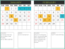 2024 Calendar Template with 24 Designs - Excel Spreadsheet