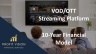 VOD/OTT Streaming Platform - 10 Year Financial Model