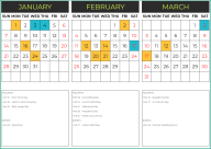 Google Sheets Calendar 2024 With 24 Formats – FREE Download - Eloquens