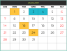 Google Sheets Calendar 2024 with 24 Formats – FREE Download