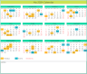 Google Sheets Calendar 2024 with 24 Formats – FREE Download