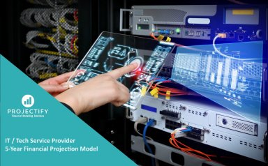 IT/Tech Service Provider 5-Year Financial Projection Model